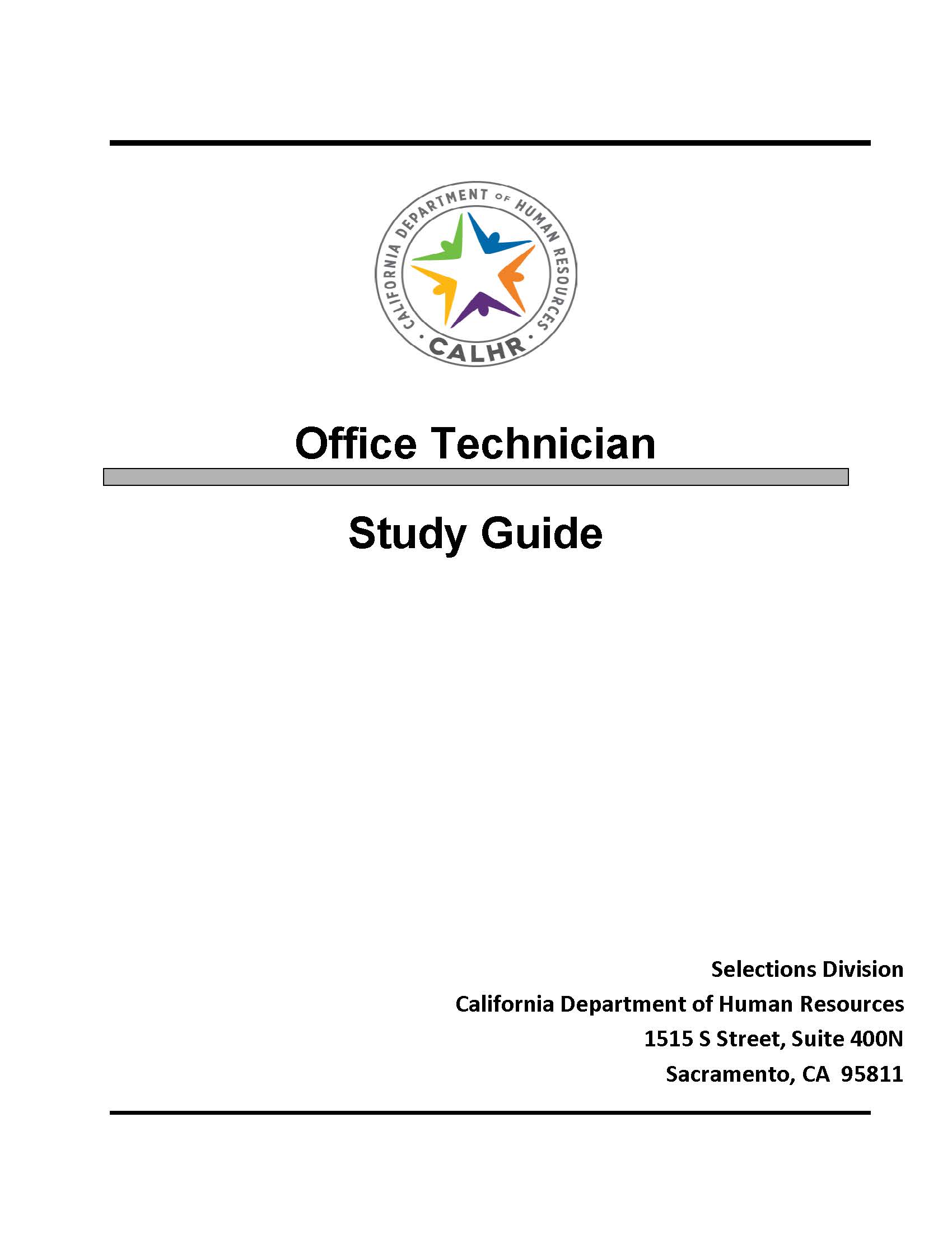 Office Technician Study Guide Thumbnail